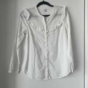 While Old Navy Blouse